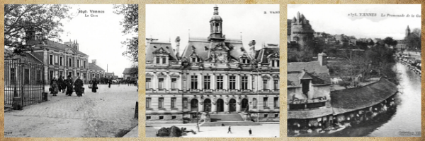 Alte Fotos von Vannes in den 1900er Jahren